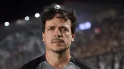 Fernando Diniz durante partida do Vascão em São Januário.