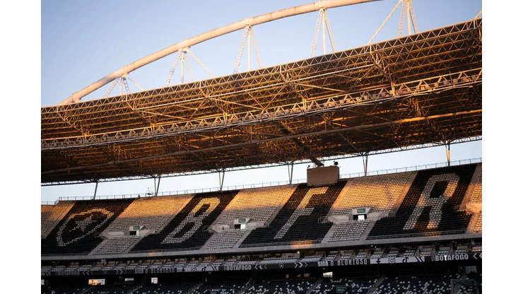 Botafogo registra menor público da Era Textor, cai 43% em relação a temporada histórica. Foto: Jorge Rodrigues/AGIF
