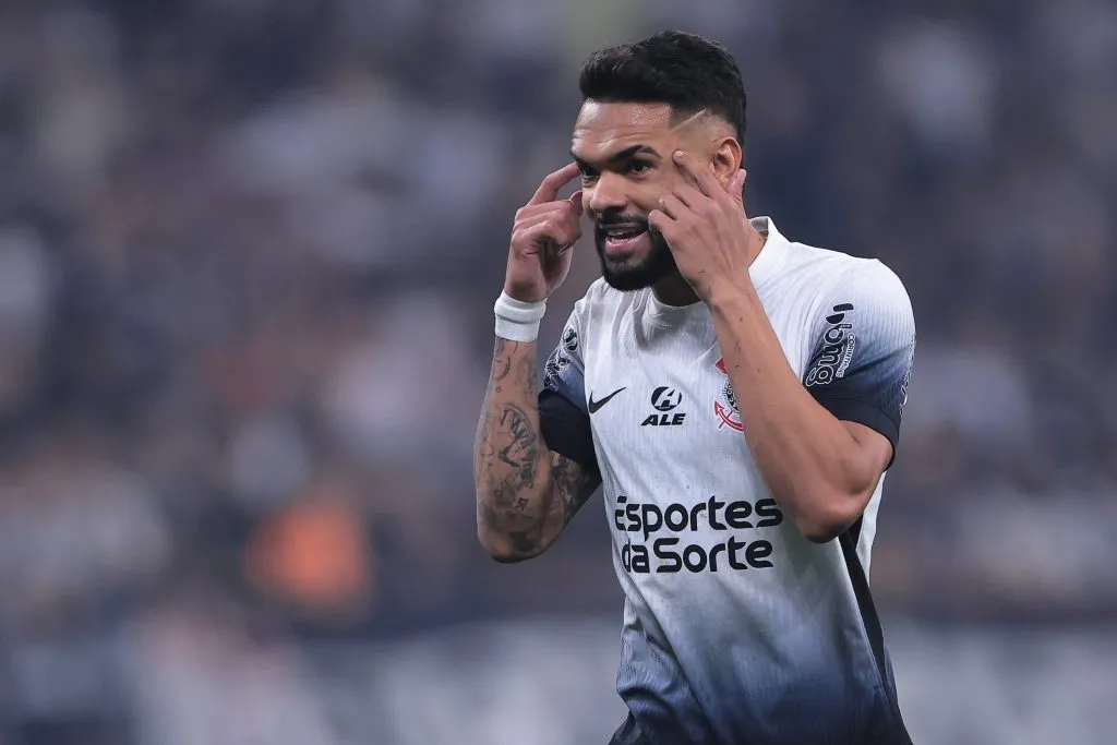 Raniele jogador do Corinthians durante partida contra o Juventude no estadio Arena Corinthians pelo campeonato Copa Do Brasil 2024. Foto: Ettore Chiereguini/AGIF
