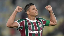 Thiago Silva jogador do Fluminense durante partida contra o Bahia no estadio Maracana pelo campeonato Copa Do Brasil 2025. Foto: Thiago Ribeiro/AGIF