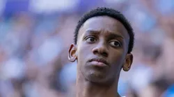 Gabriel Mec durante jogo na Arena contra o Mirassol.