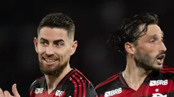 Jorginho durante jogo do Campeonato Brasileiro.