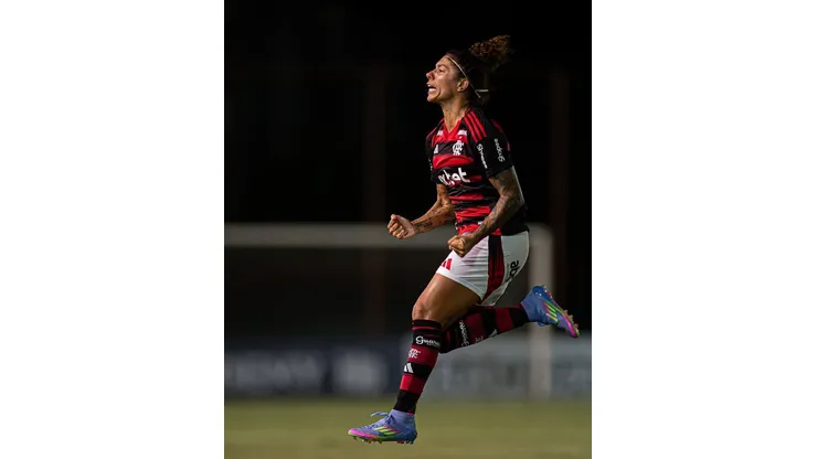 Atacante do Flamengo, Cristiane. Foto: Paula Reis/Flamengo
