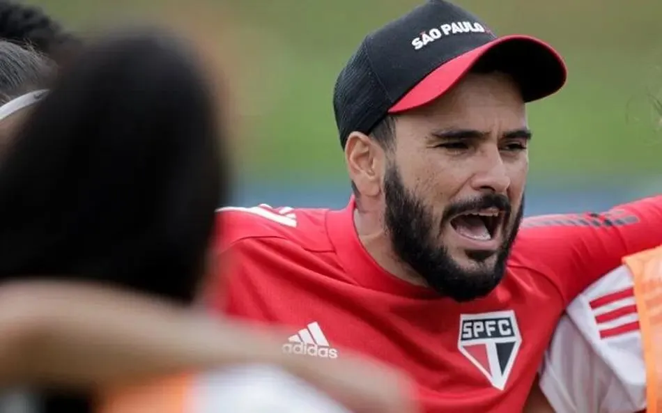 Thiago Viana, atual treinador do São Paulo. Foto: Divulgação/São Paulo