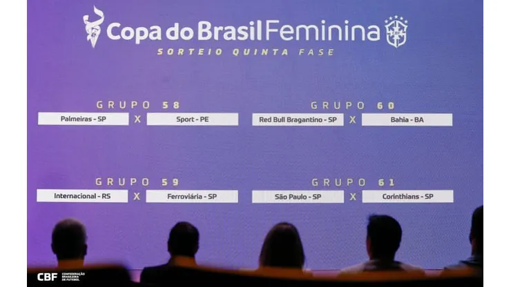 Confrontos das quartas de final. Foto: Rafael Ribeiro/CBF