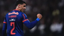 Guzman jogador do Bragantino, durante partida contra o Corinthians no estadio Arena Corinthians pelo campeonato Brasileiro A 2025. Foto: Ettore Chiereguini/AGIF