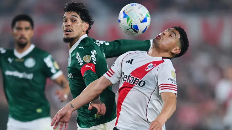 Palmeiras x River Plate se enfrentam pela Copa Libertadores. (Photo by Marcelo Endelli/Getty Images)