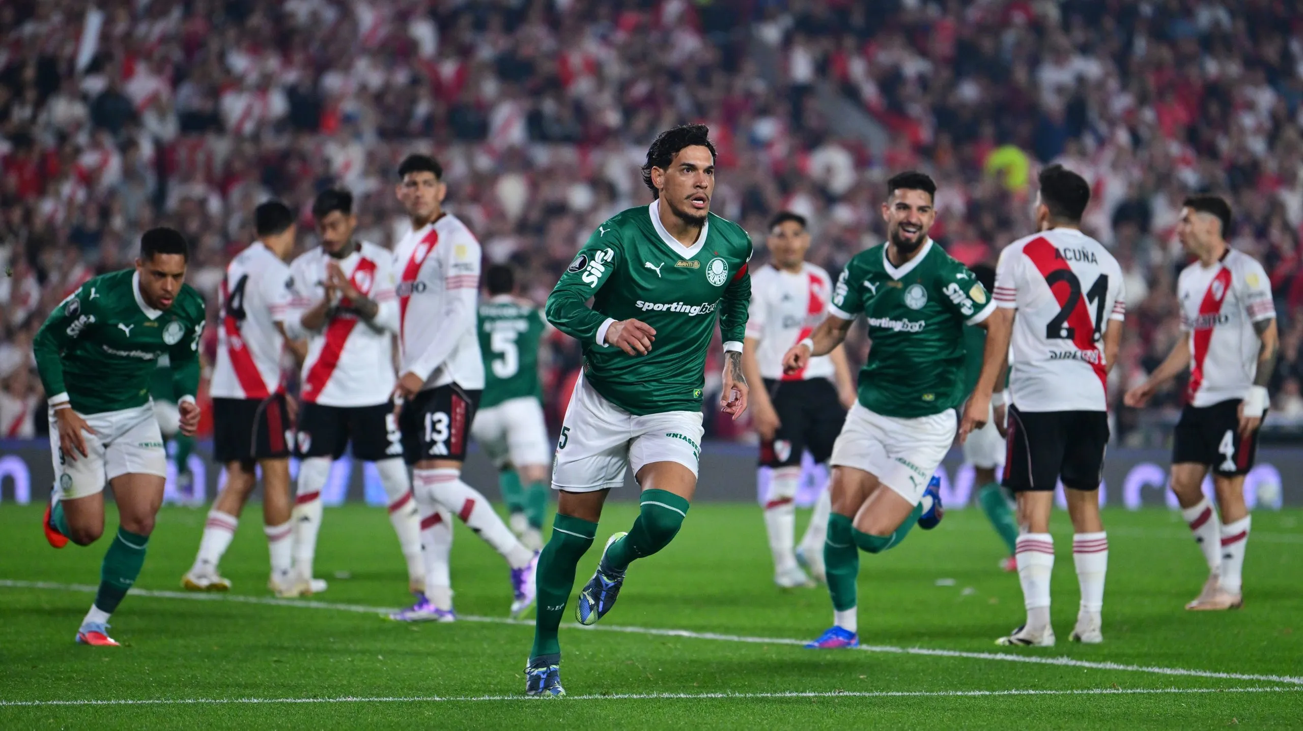 River Plate x Palmeiras. (Photo by Marcelo Endelli/Getty Images)