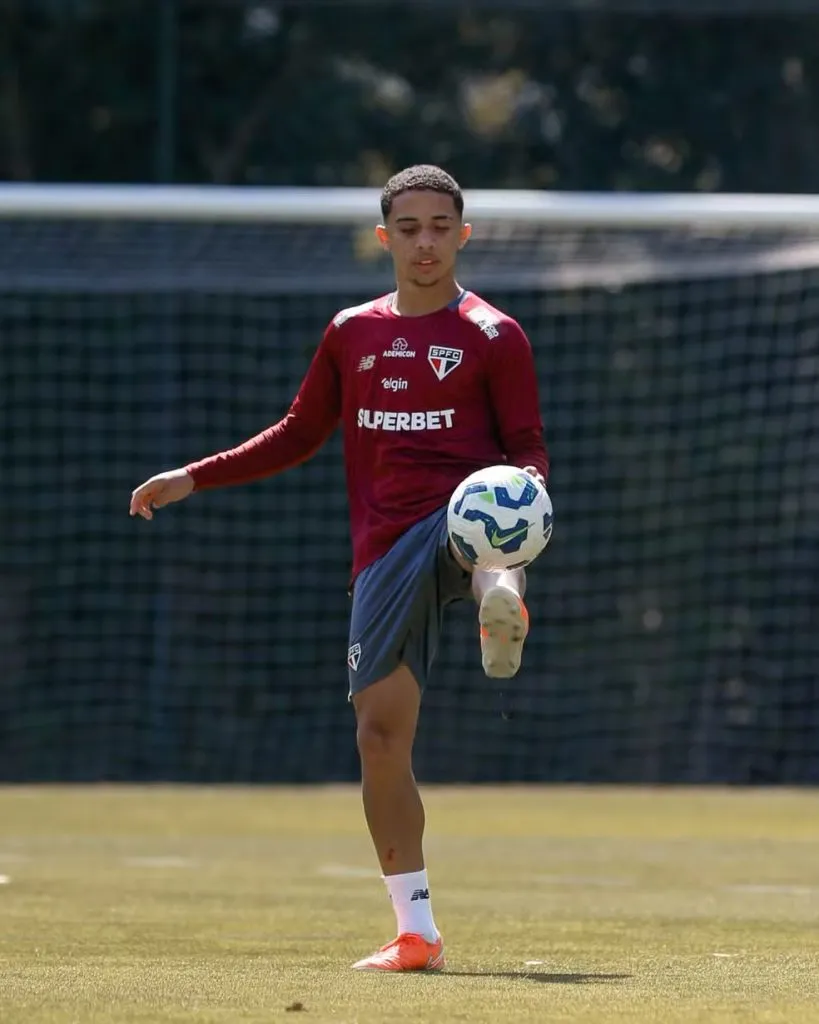 Pedro Ferreira, joia do São Paulo - Foto: Miguel Schincariol/São Paulo