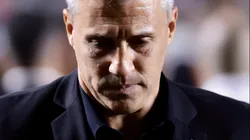 Hernan Crespo tecnico do Sao Paulo durante partida contra o Atletico Nacional no estadio Morumbi pelo campeonato Copa Libertadores 2025. Foto: Marcello Zambrana/AGIF