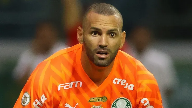 Weverton, goleiro do Palmeiras. Foto: Joisel Amaral/AGIF