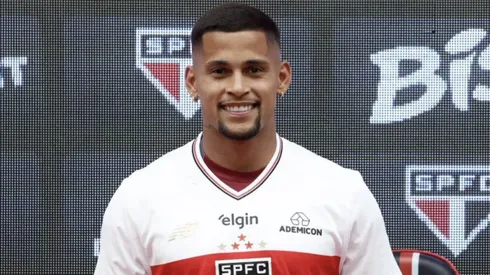 Mailton pode estrear como titular no Brasileirão - Foto XSão Paulo FC