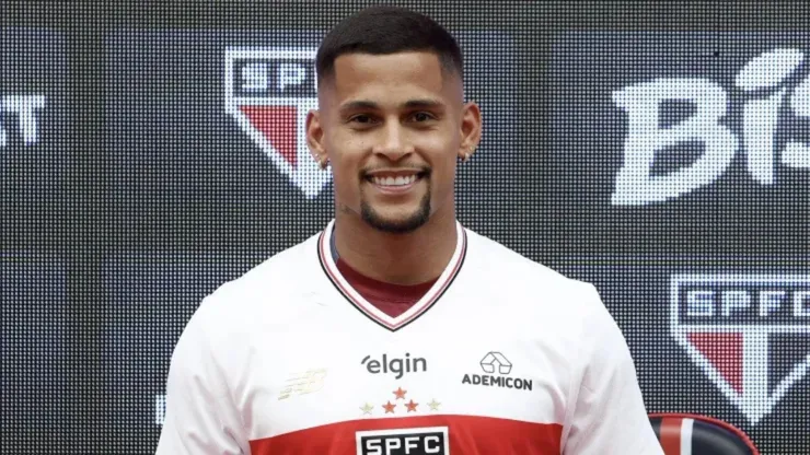 Mailton pode estrear como titular no Brasileirão - Foto XSão Paulo FC