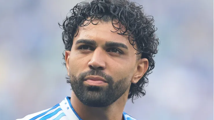 Gabigol durante partida entre Cruzeiro e Juventude, no Estádio Mineirão, pelo Brasileirão.