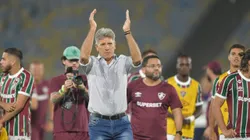RJ - RIO DE JANEIRO - 10/09/2025 - COPA DO BRASIL 2025, FLUMINENSE X BAHIA - Renato Gaucho tecnico do Fluminense comemora vitoria ao final da partida contra o Bahia no estadio Maracana pelo campeonato Copa Do Brasil 2025. Foto: Thiago Ribeiro/AGIF