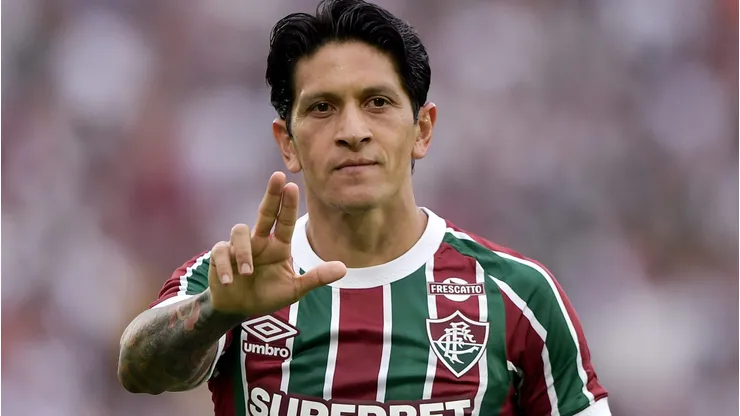 Cano durante partida entre Fluminense e Fortaleza, no Maracanã, pelo Brasileirão.