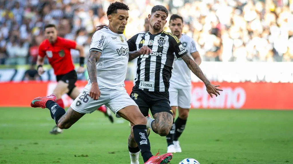 Botafogo x Atlético-MG se enfrentam pelo Campeonato Brasileiro A 2025. Foto: Fernando Moreno/AGIF