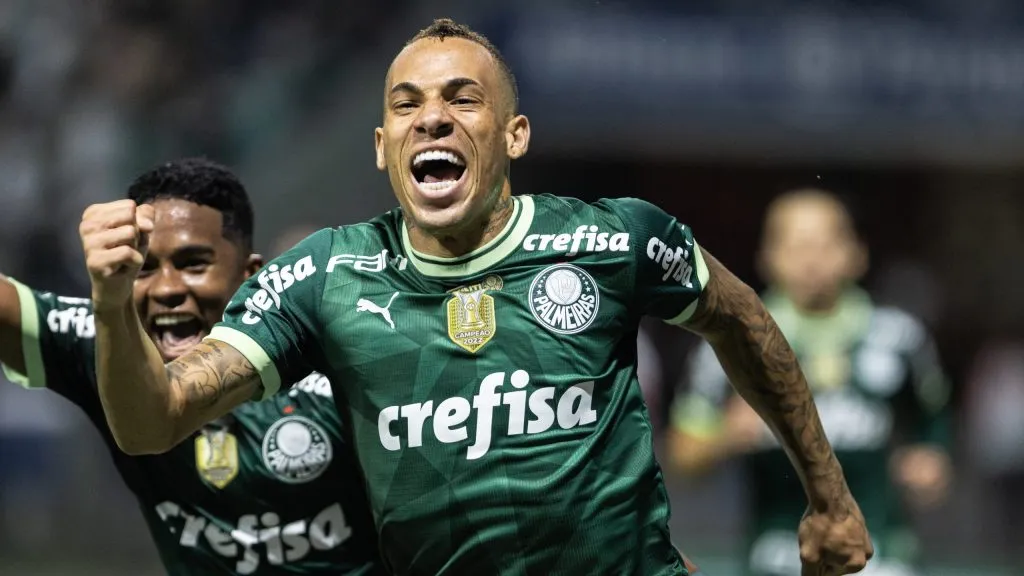 Breno Lopes quando atuava pelo Palmeiras em 2023.  Foto: Abner Dourado/AGIF