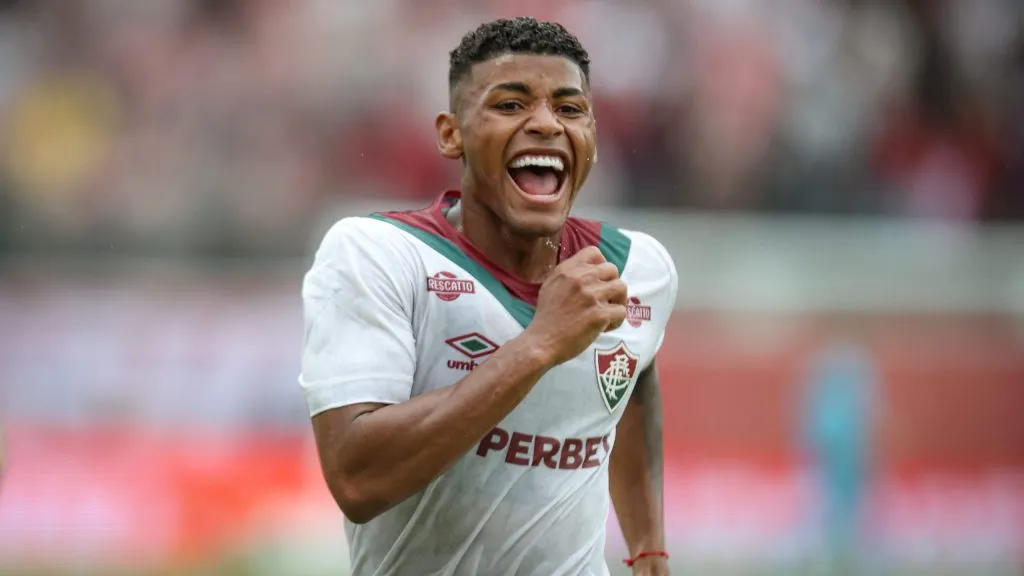 Hércules marcou o gol do triunfo contra o Vitória. FOTO: MARCELO GONÇALVES / FLUMINENSE F.C.