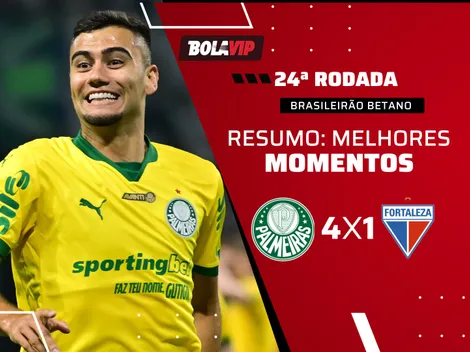 Com show de Andreas Pereira, Palmeiras goleia o Fortaleza pelo Brasileirão Betano