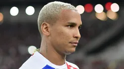 RJ - RIO DE JANEIRO - 01/06/2025 - BRASILEIRO A 2025, FLAMENGO X FORTALEZA - Deyverson jogador do Fortaleza durante partida contra o Flamengo no estadio Maracana pelo campeonato Brasileiro A 2025. Foto: Thiago Ribeiro/AGIF