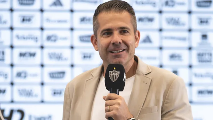 Diretor de futebol deu o recado sobre situação do Galo (Foto: Pedro Souza / Atlético)