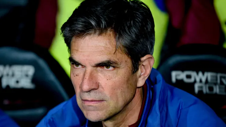 Mauricio Pellegrino durante partida do Lanús na liga argentina