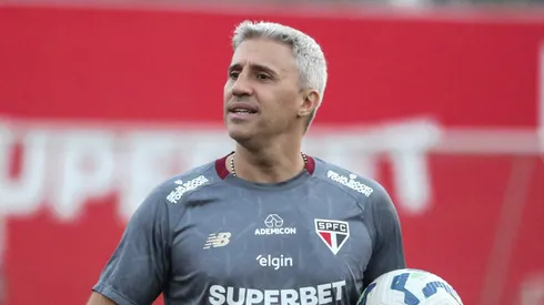 Crespo em treino no São Paulo - Foto: Erico Leonan / São Paulo fc
