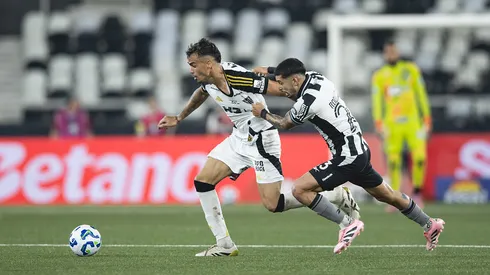 Narrador criticou atuação do Galo contra Botafogo (Foto: Pedro Souza / Atlético)