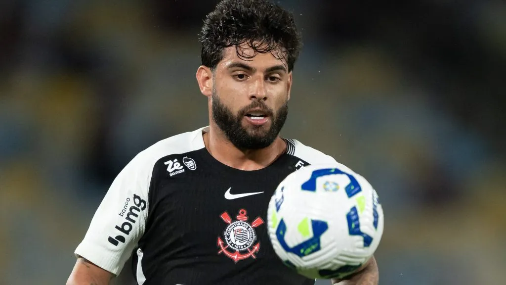Yuri Alberto jogador do Corinthians durante partida contra o Fluminense no estadio Maracana pelo campeonato Brasileiro A 2025. Foto: Jorge Rodrigues/AGIF