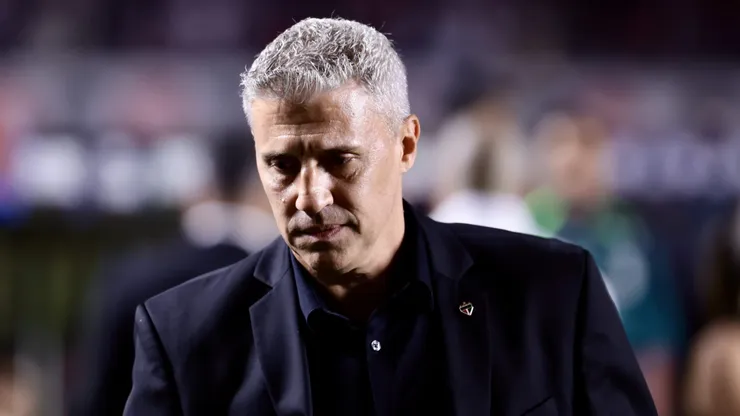 Crespo é o treinador do São Paulo. Foto: Marcello Zambrana/AGIF