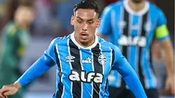 Noriega cometeu pênalti no clássico. Foto: Lucas Uebel/Grêmio
