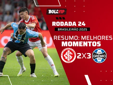Grêmio vence o Inter de virada no Beira-Rio pelo Brasileirão