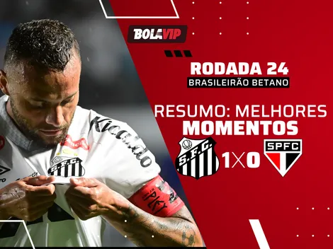 Santos vence São Paulo com gol de Guilherme pelo Brasileirão Betano