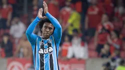 RS - PORTO ALEGRE - 21/09/2025 - BRASILEIRO A 2025, INTERNACIONAL X GREMIO - Willian jogador do Gremio durante partida contra o Internacional no estadio Beira-Rio pelo campeonato Brasileiro A 2025.