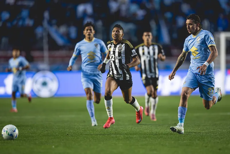 Galo vencia o jogo de ida por 2 a 0 e cedeu o empate. Foto: Pedro Souza / Atlético