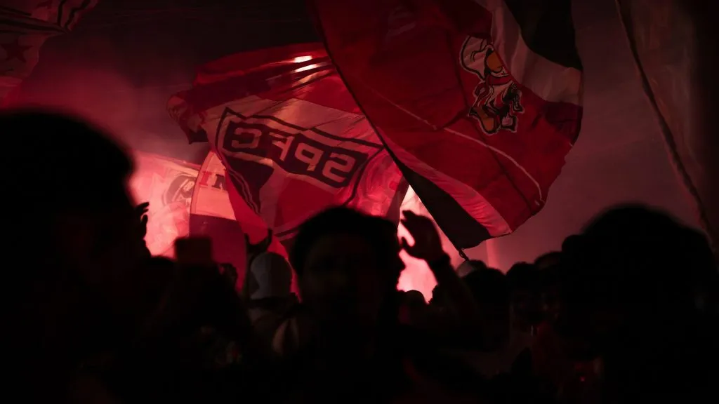 Torcida do Tricolor quer a classificação. Foto: Ettore Chiereguini/AGIF.