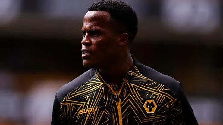 Jhon Arias durante partida amistosa entre Wolverhampton e Celta de Vigo, na Inglaterra. Foto: Jack Thomas