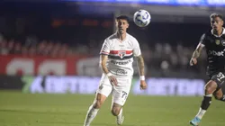 Rigoni jogador do Sao Paulo durante partida contra o Botafogo no estadio Morumbi pelo campeonato Brasileiro A 2025. Foto: Alan Morici/AGIF