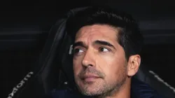 Abel Ferreira durante partida na Arena do Corinthians.