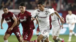 Lanus e Fluminense pela Sul-Americana. (Photo by Marcos Brindicci/Getty Images)