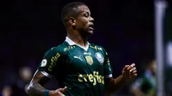 Caio Paulista jogador do Palmeiras durante partida contra o Gremio no estadio Arena Allianz Parque pelo campeonato Brasileiro A 2024. Foto: Marcello Zambrana/AGIF