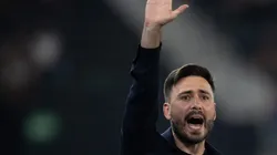 Davide Ancelotti tecnico do Botafogo durante partida contra o Atletico-MG no estadio Engenhao pelo campeonato Brasileiro A 2025. Foto: Jorge Rodrigues/AGIF