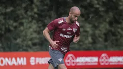 Lucas Moura vem se recuperando, mas jogou ontem - Foto: Erico Leonan / São Paulo FC