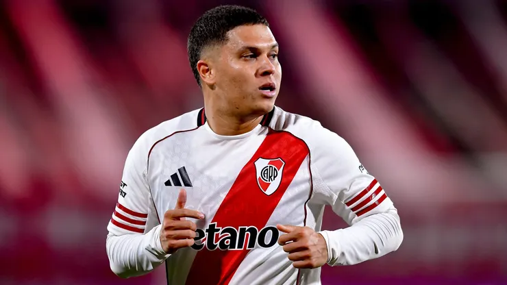 Quintero pelo River Plate. (Photo by Marcelo Endelli/Getty Images)
