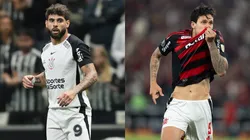 Yuri Alberto e Pedro. Fotos: Gilson Lobo/AGIF e Jorge Rodrigues/AGIF.