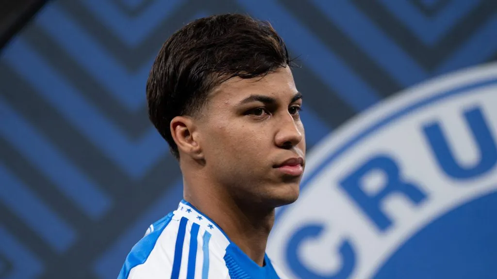 Kaio Jorge, atacante do Cruzeiro. Foto: Alessandra Torres/AGIF.