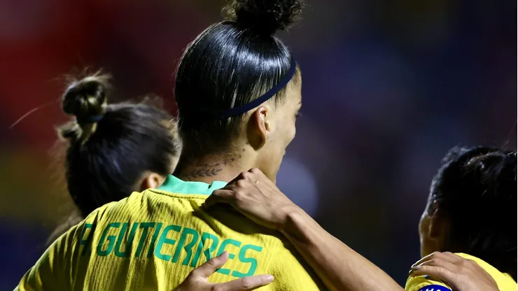 Amanda Gutierres com a Seleção. Foto: Lívia Villas Boas/CBF