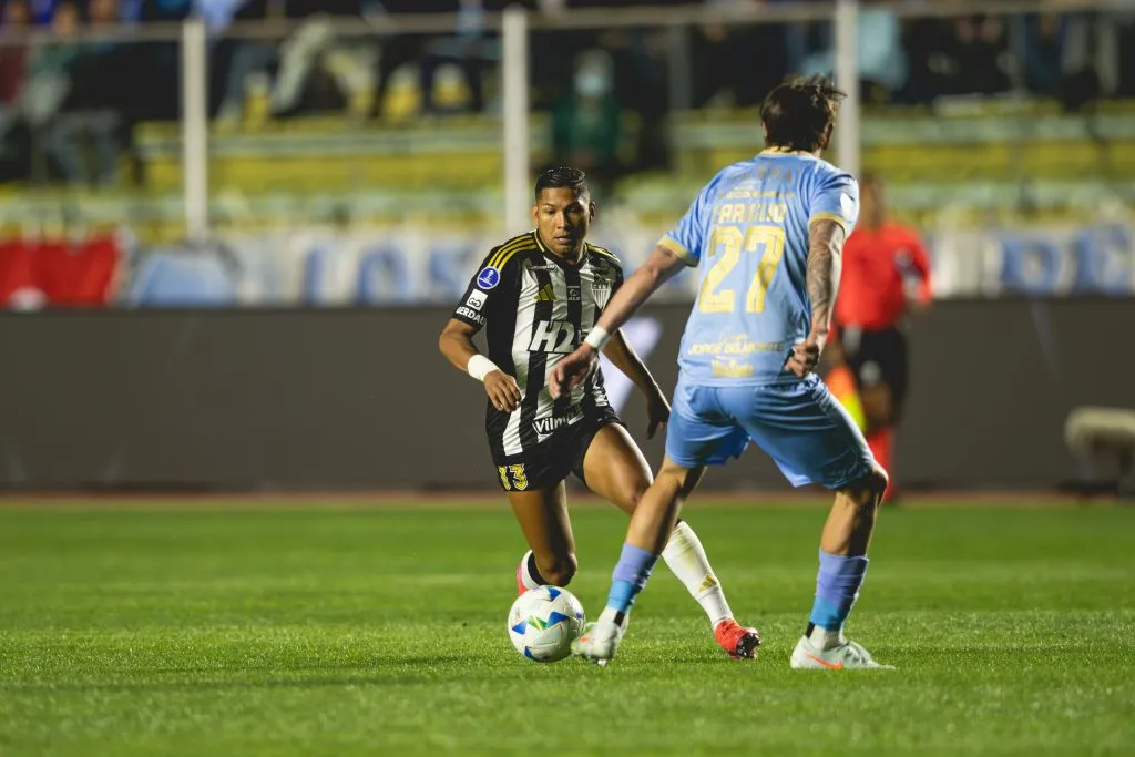Rony durante Bolívar x Atlético-MG – Foto: Pedro Souza / Atlético