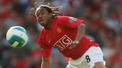 Anderson, meia-atacante atuando pelo Manchester United
